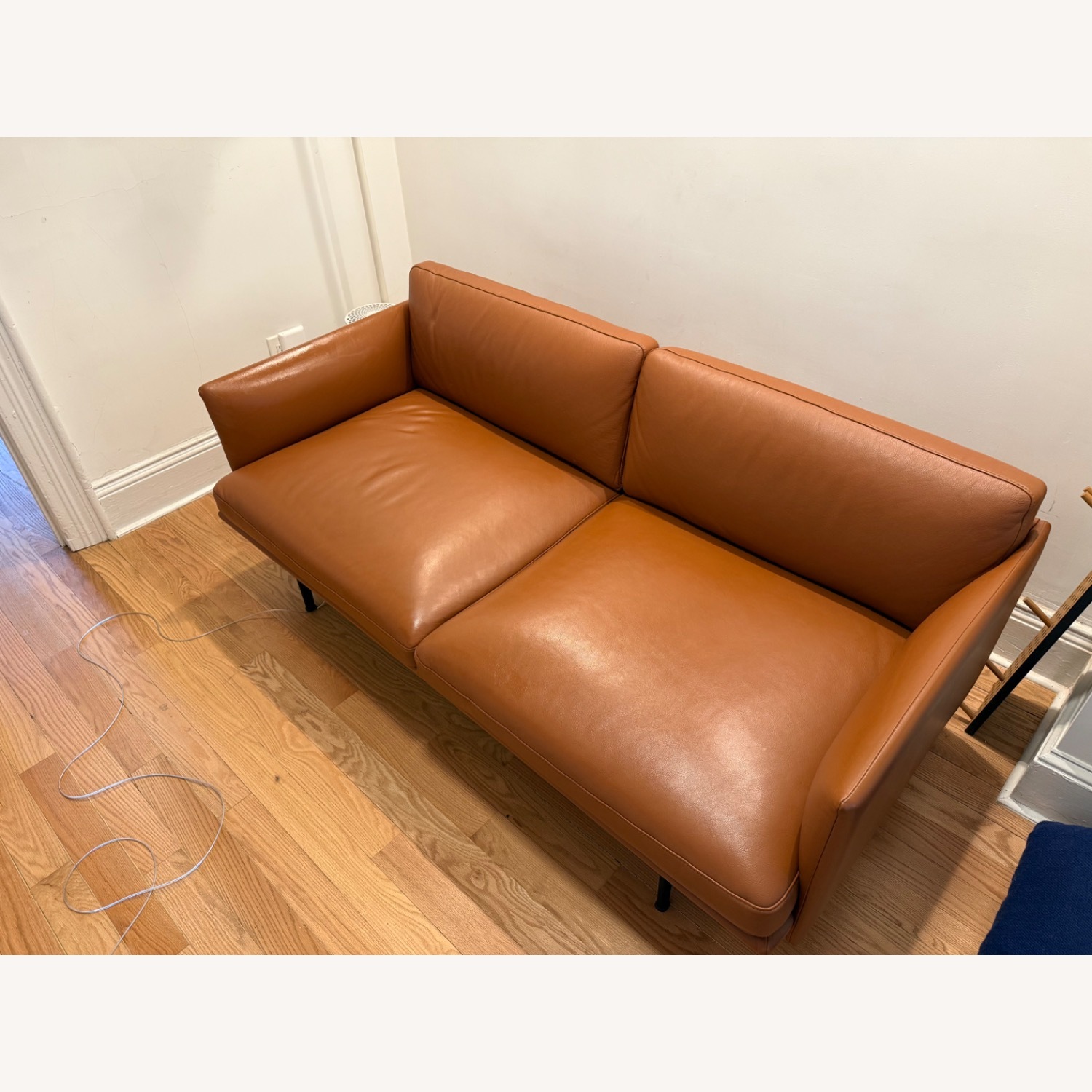 Design within Reach Outline Leather Sofa - image-2