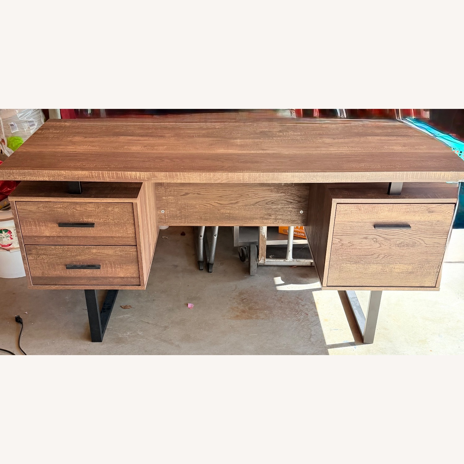 Monarch Specialties Computer Work Desk W Drawers - image-1