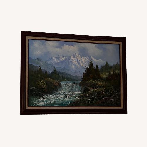 Used Vintage W.Chapman Oil Painting for sale on AptDeco