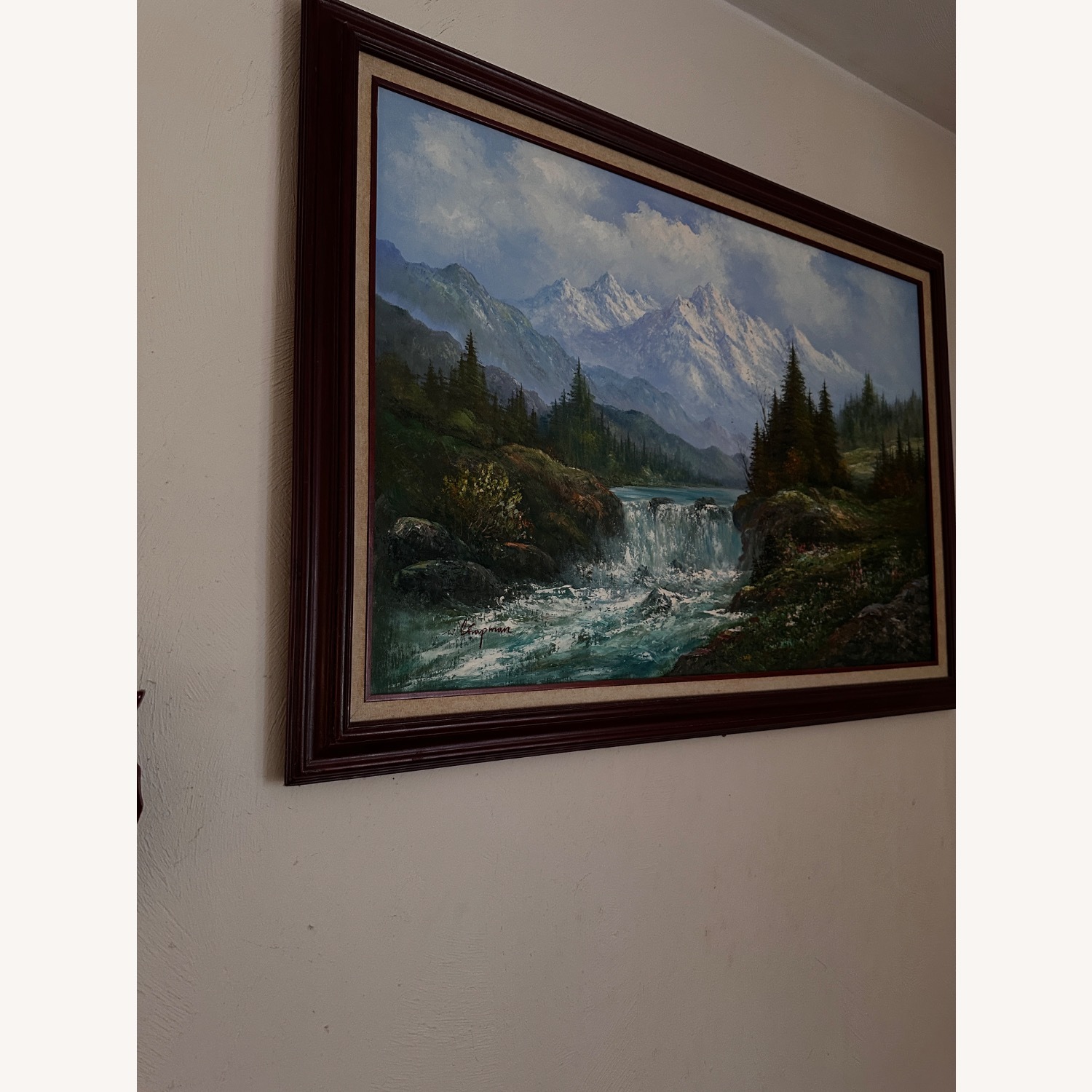 Vintage W.Chapman Oil Painting - image-4