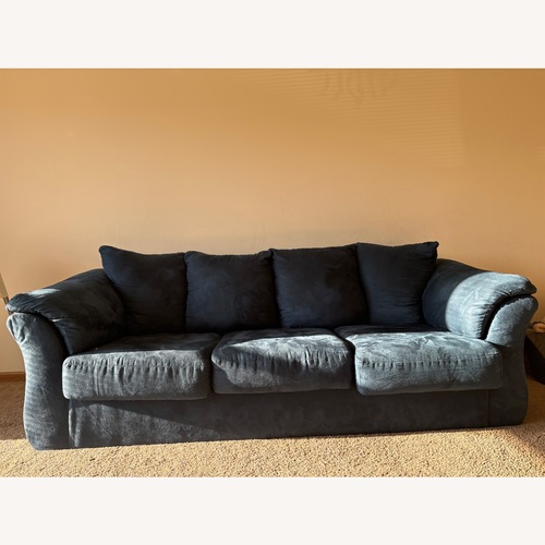 Used Ashley Furniture Darcy Green 3+ Seater Sofa for sale on AptDeco