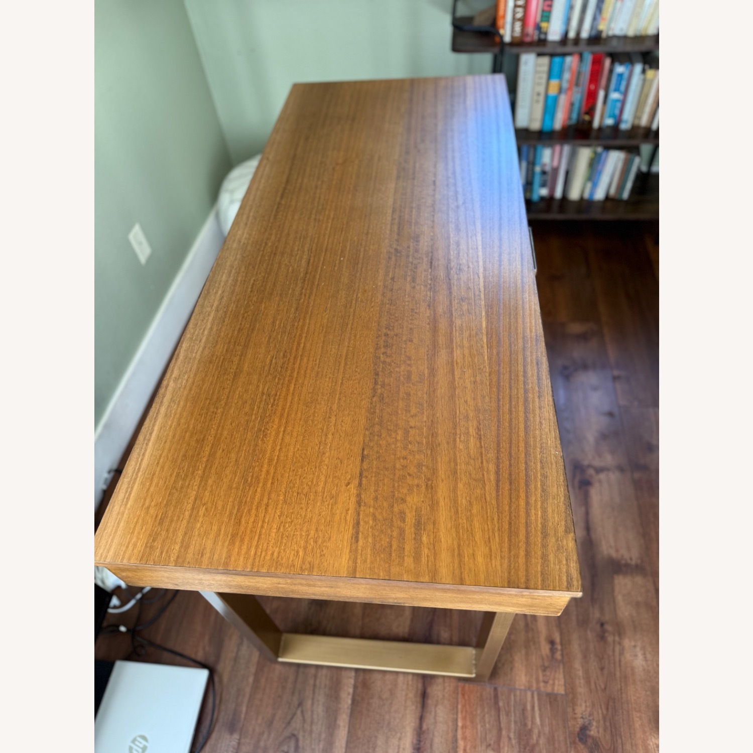 Natural Wood Desk - image-2