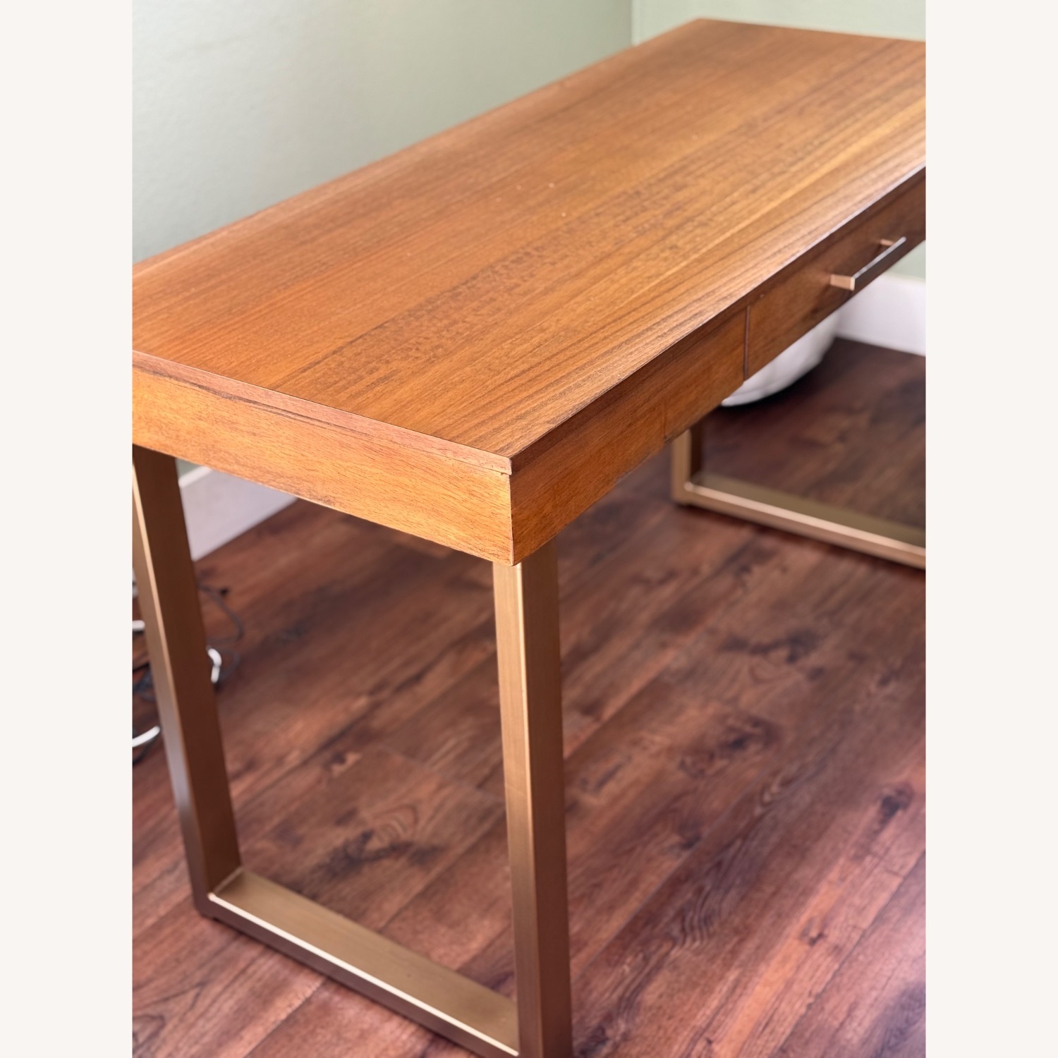 Natural Wood Desk - image-1