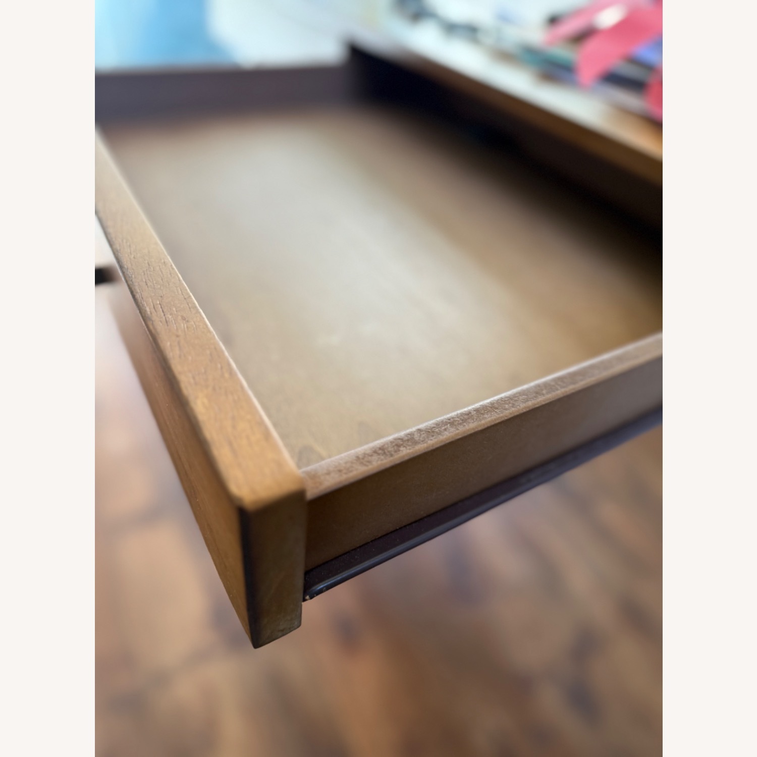 Natural Wood Desk - image-4