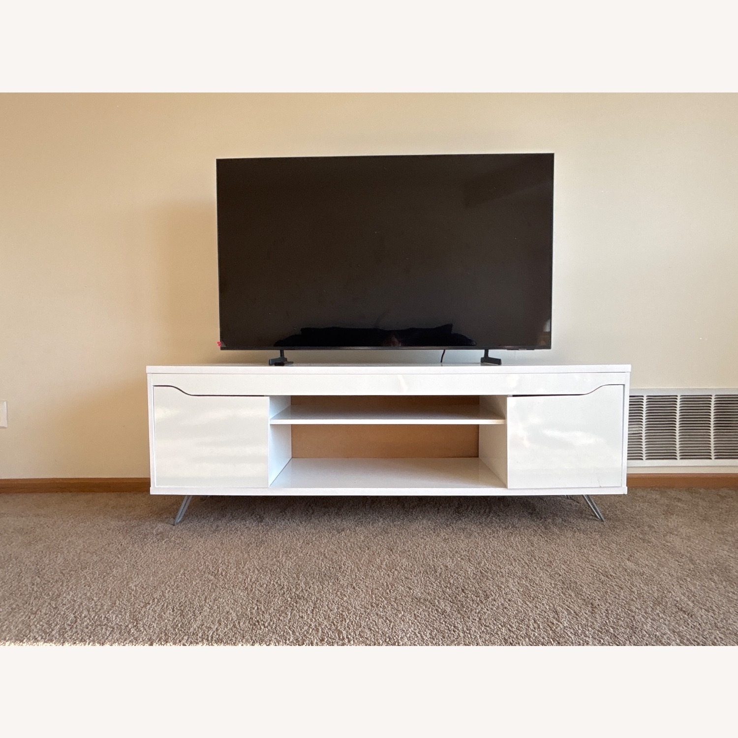 Ashley Furniture Manhattan White Media Storage - image-2