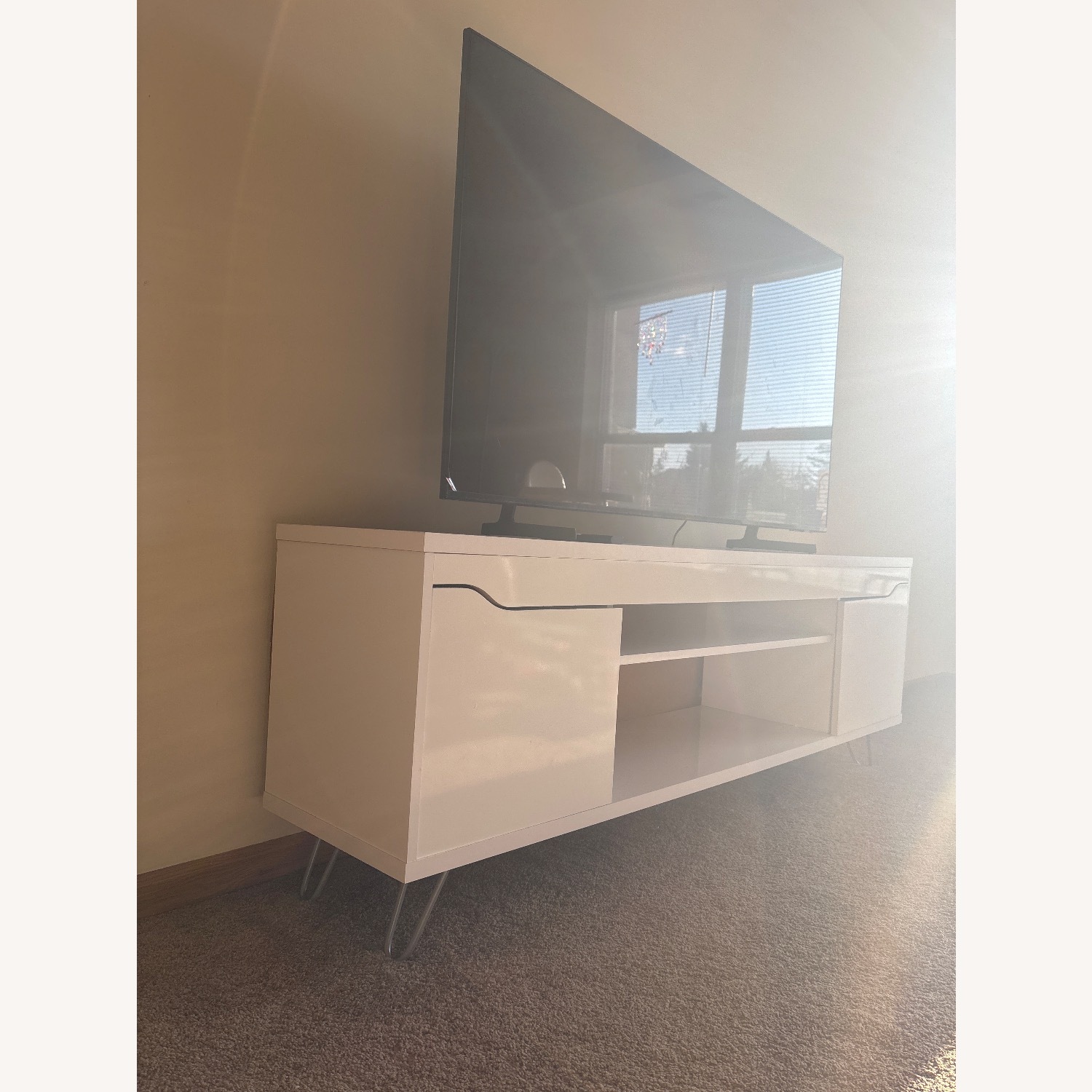 Ashley Furniture Manhattan White Media Storage - image-3