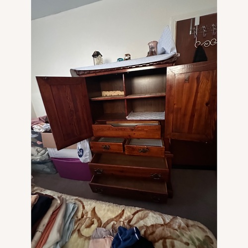 Used Link-Taylor Mahogany Dresser for sale on AptDeco