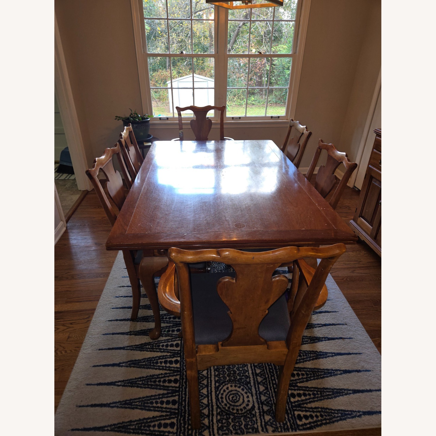 Vintage/Antique Finds Wood Dining Table - image-2