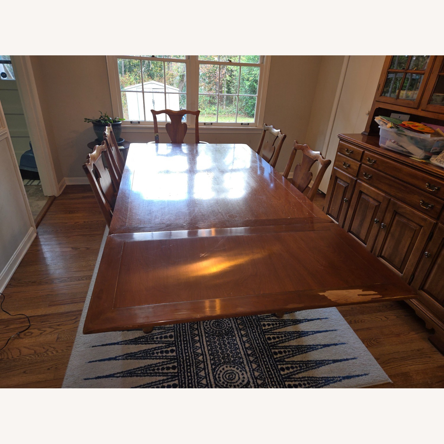 Vintage/Antique Finds Wood Dining Table - image-4