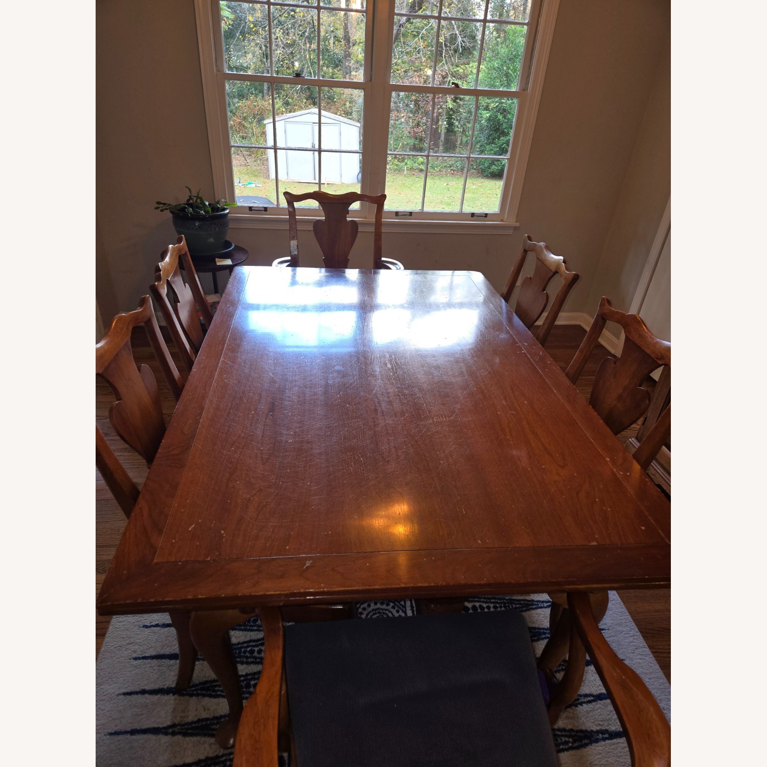 Vintage/Antique Finds Wood Dining Table - image-3