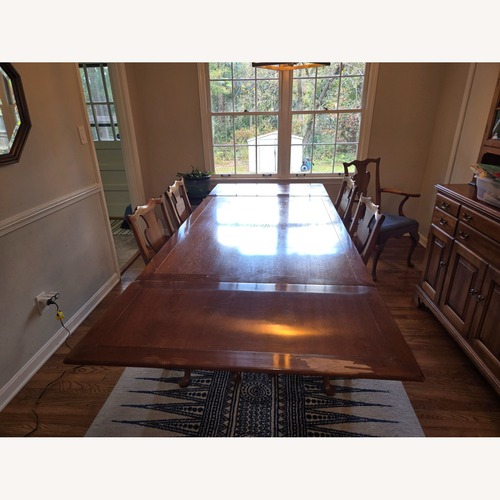 Used Vintage/Antique Finds Wood Dining Table for sale on AptDeco