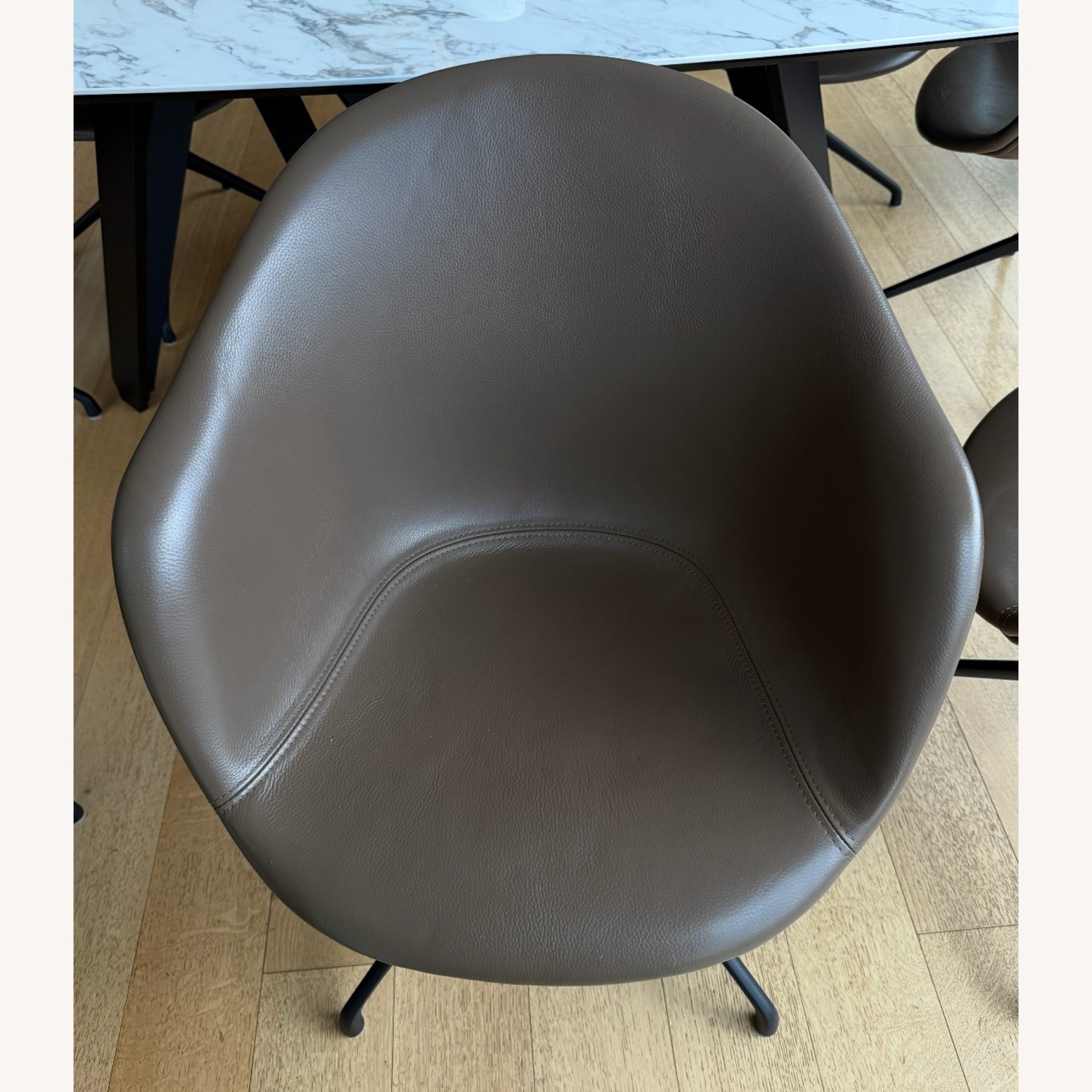 BoConcept Adelaide Taupe Dining Chairs - Set of 8 - image-4