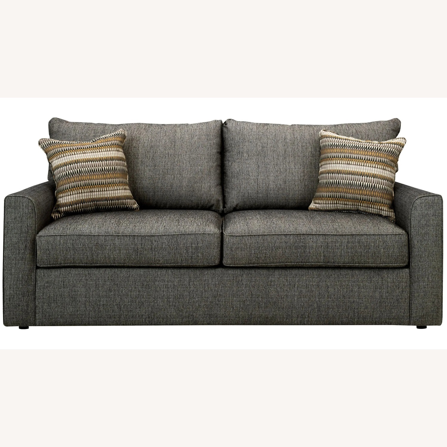 Raymour & Flanigan Dark Gray Fabric Sleeper Sofa - image-5