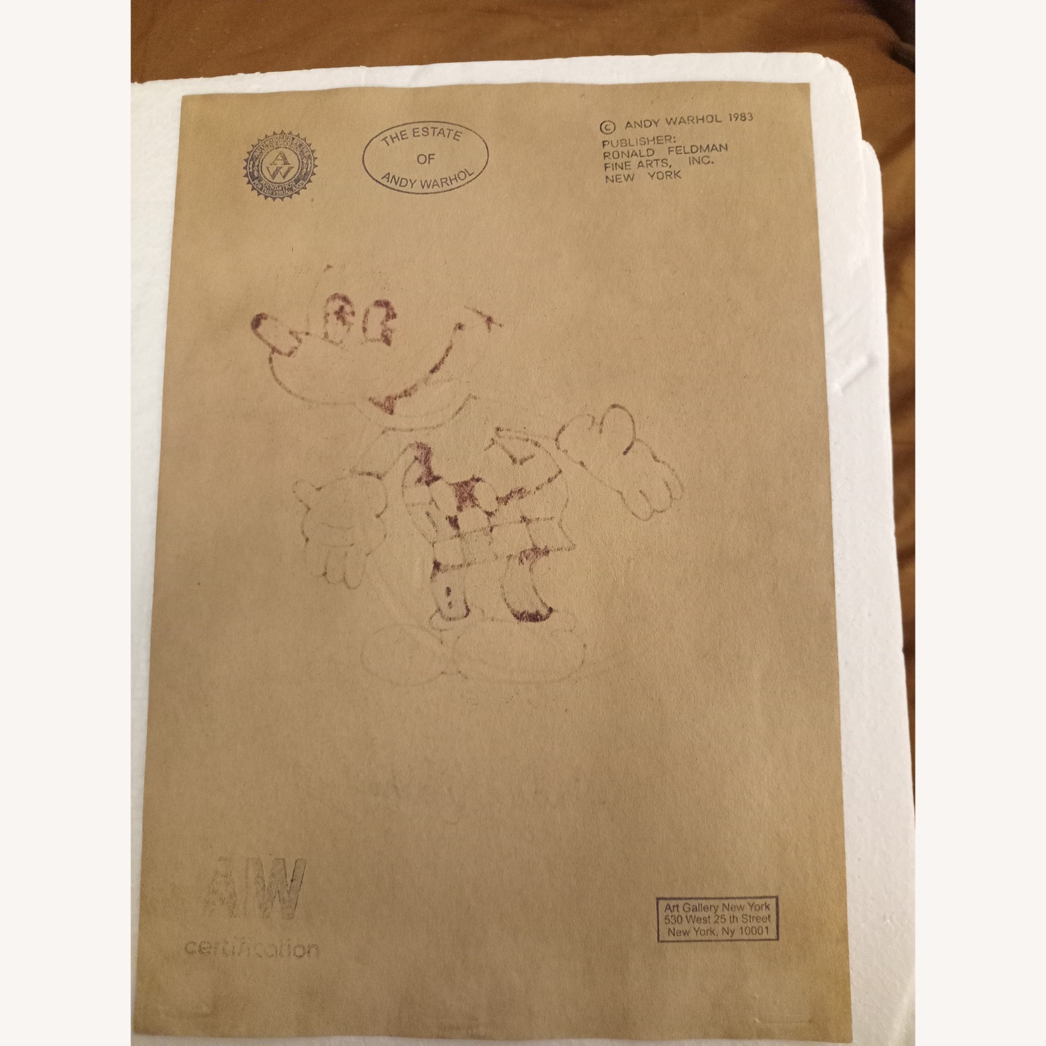 Andy Warhol Painting Walt Disney Mickey Mouse - image-4