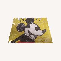 Andy Warhol Painting Walt Disney Mickey Mouse