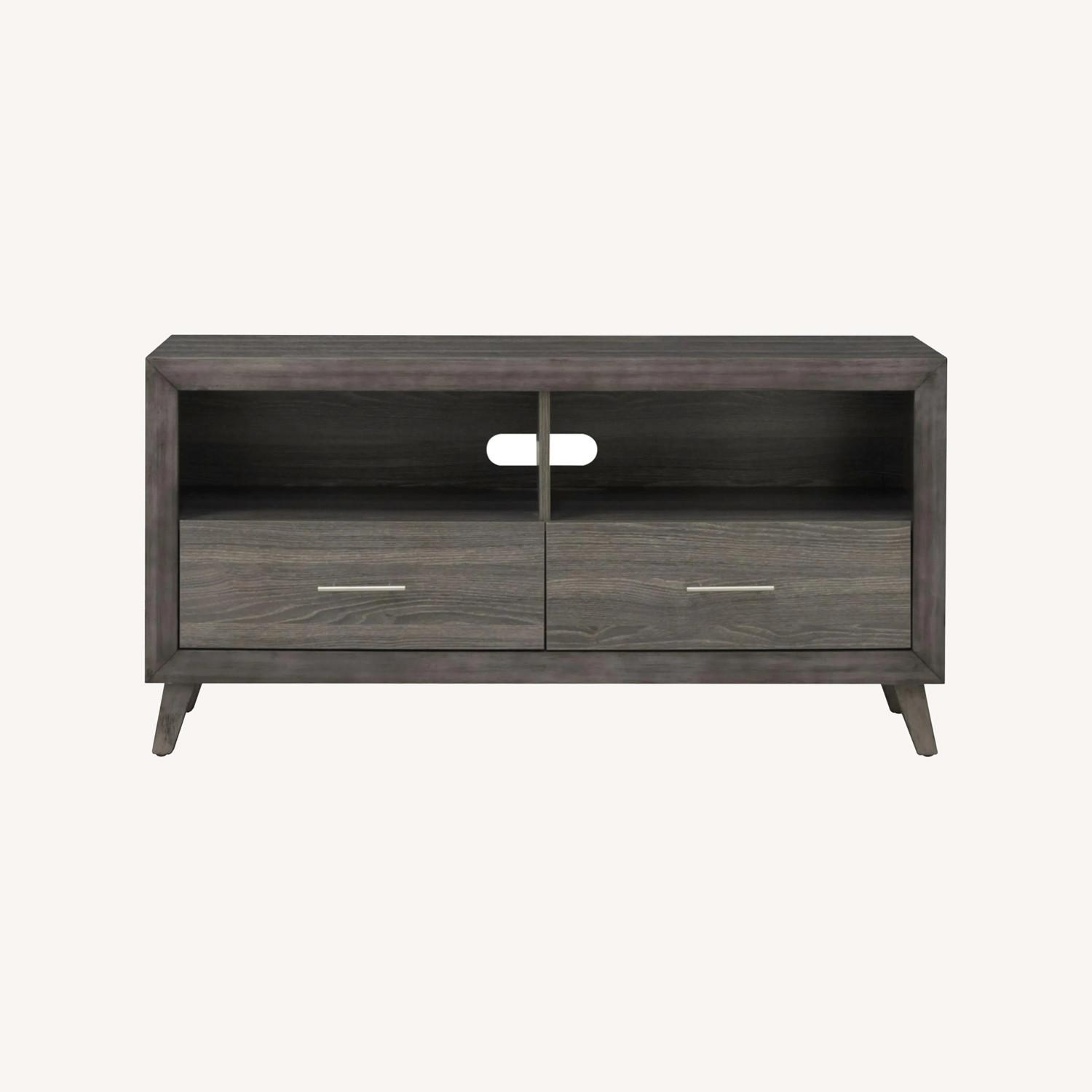 Dark Gray Media Storage - image-0