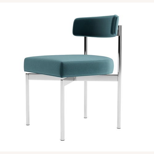 Used Mitchell Gold + Bob Williams Remy Blue Dining Chairs for sale on AptDeco