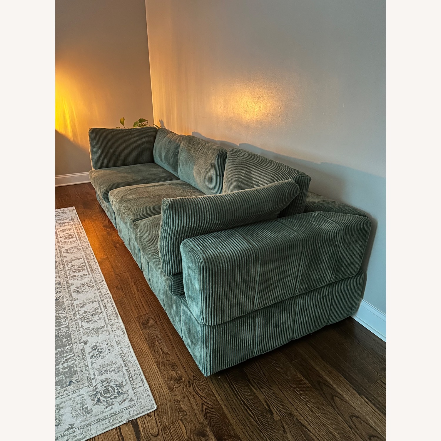 Wade Logan Antwand Green 3+ Seater Sofa - image-3
