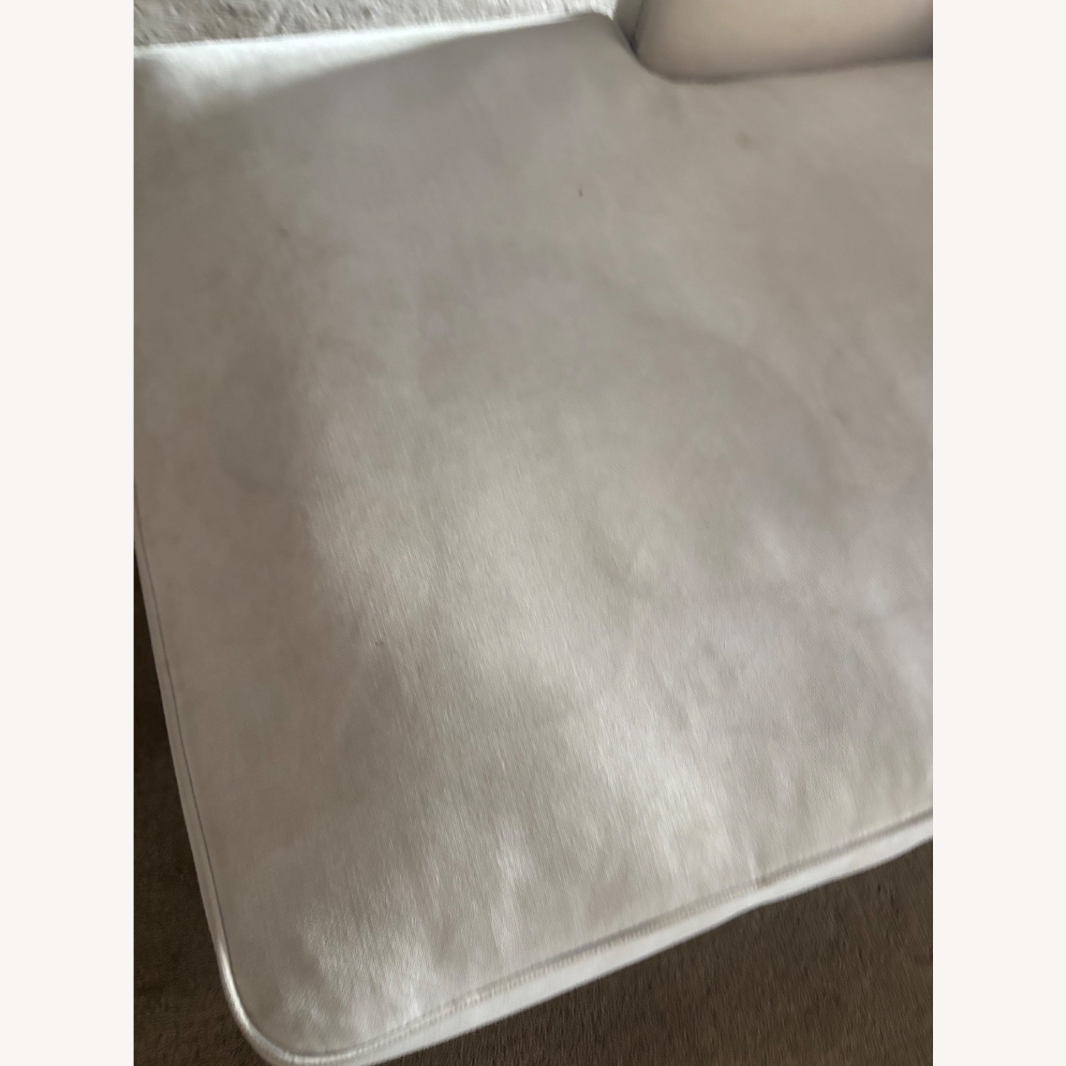 Z Gallerie Natural Velvet Chaise Lounge - image-3