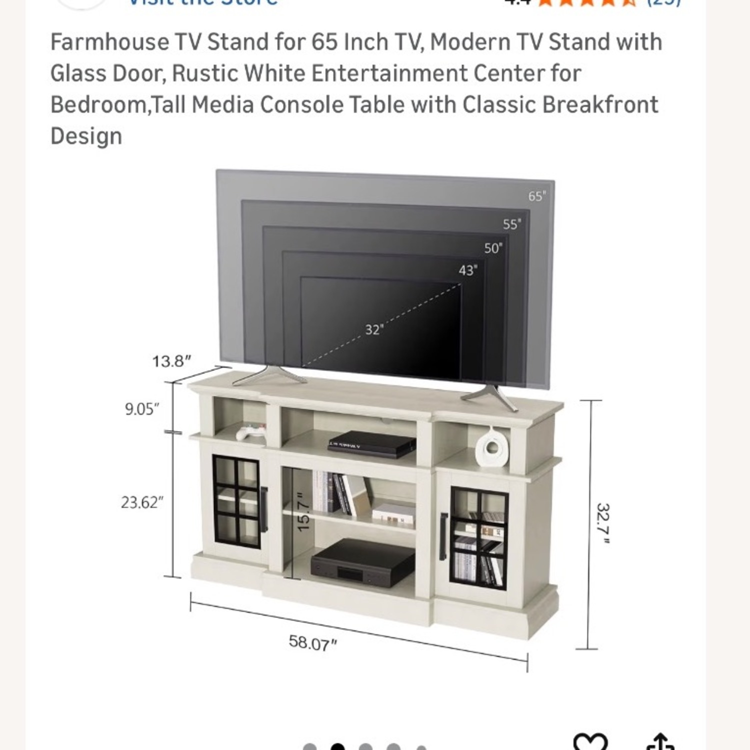 White Engineered Wood Media Storage - image-6