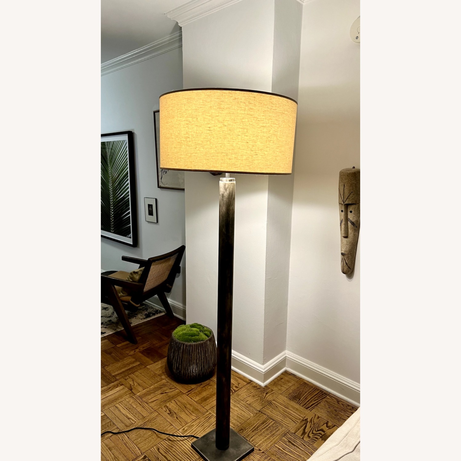 Restoration Hardware Cylindrical Column Floor Lamp - image-3