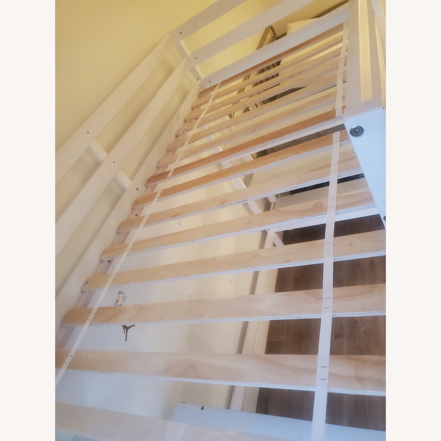 Amazon White Wood Bunk Bed - image-8