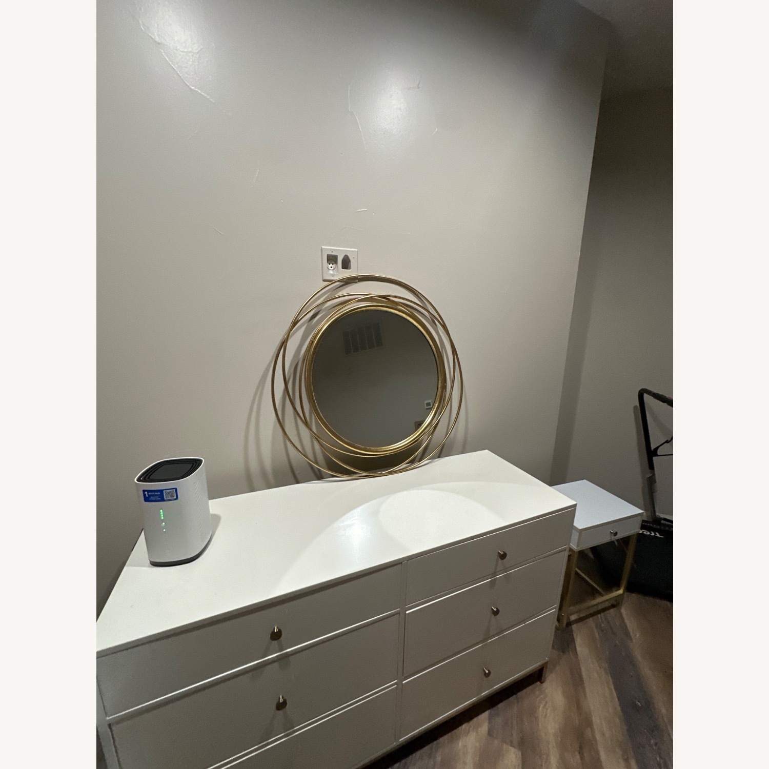 Wayfair Gold Metal Wall Mirror - image-2