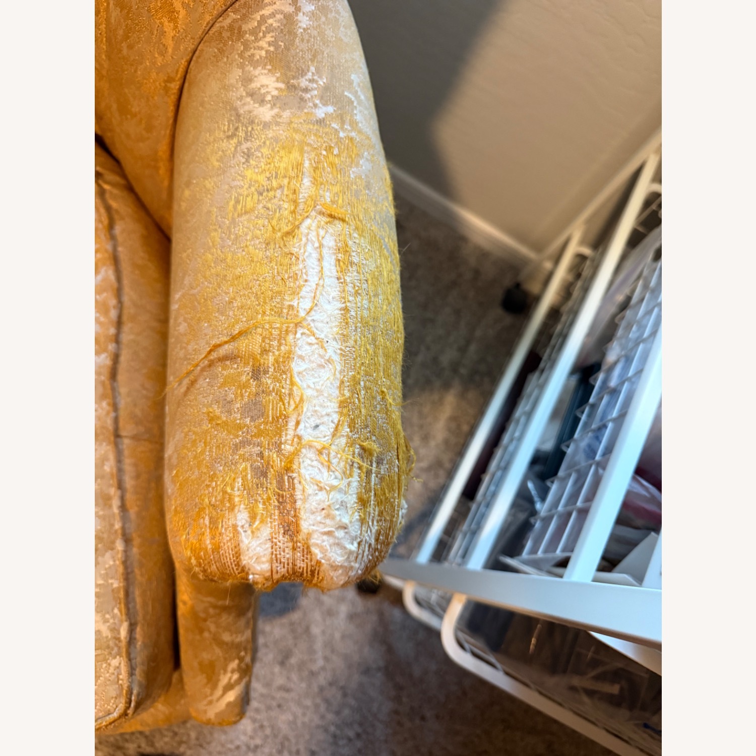 Antique Wingback Chair - image-2