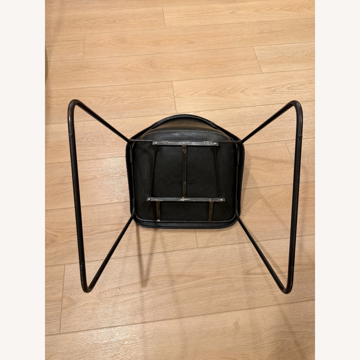 Sol & Luna Girón Black Leather Dining Chairs - image-5