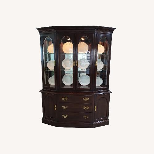 Used Ethan Allen Georgian Court China Cabinet for sale on AptDeco