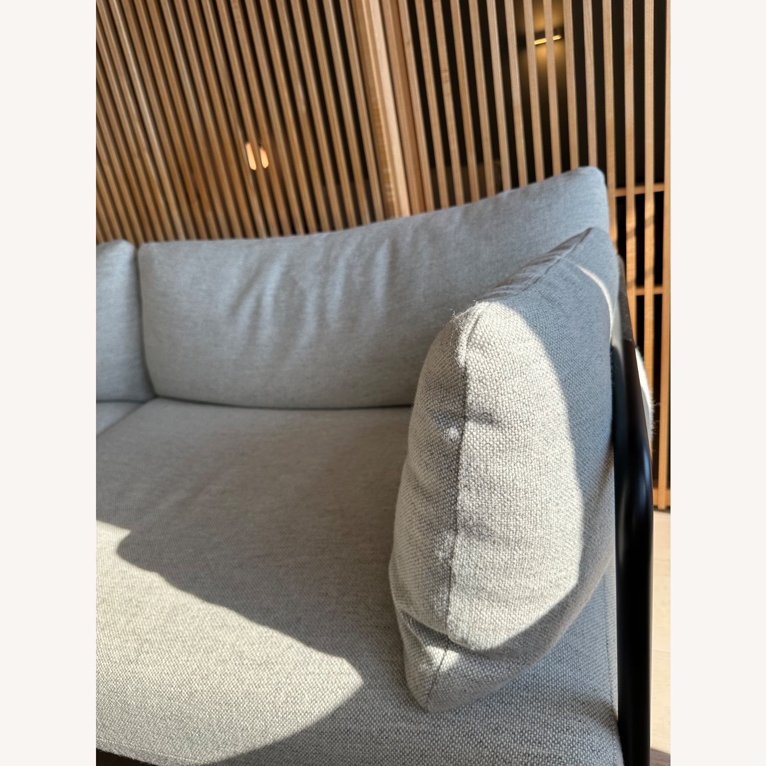 Light Gray Fabric 2 Piece Sectional - image-3