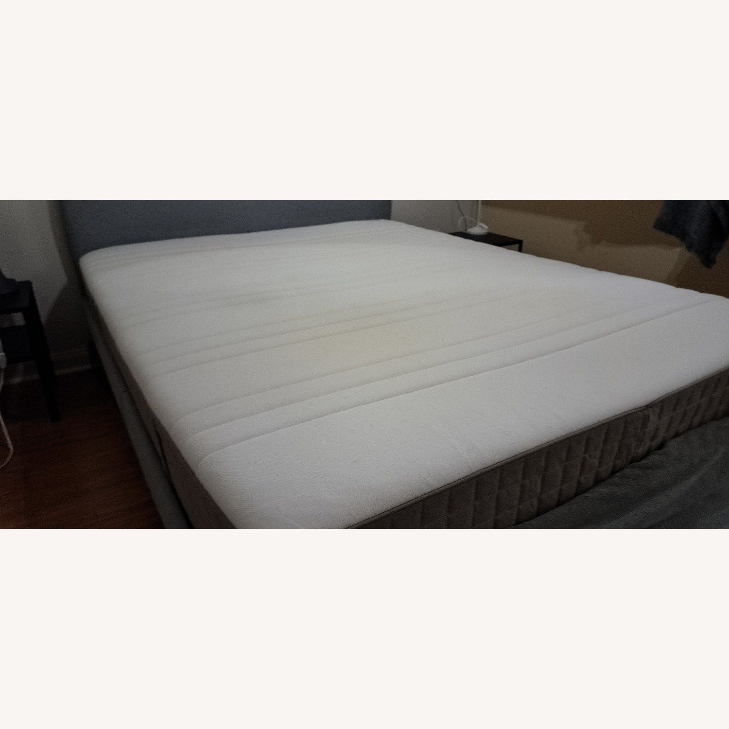 IKEA Slattum Light Gray Full Bed - image-6