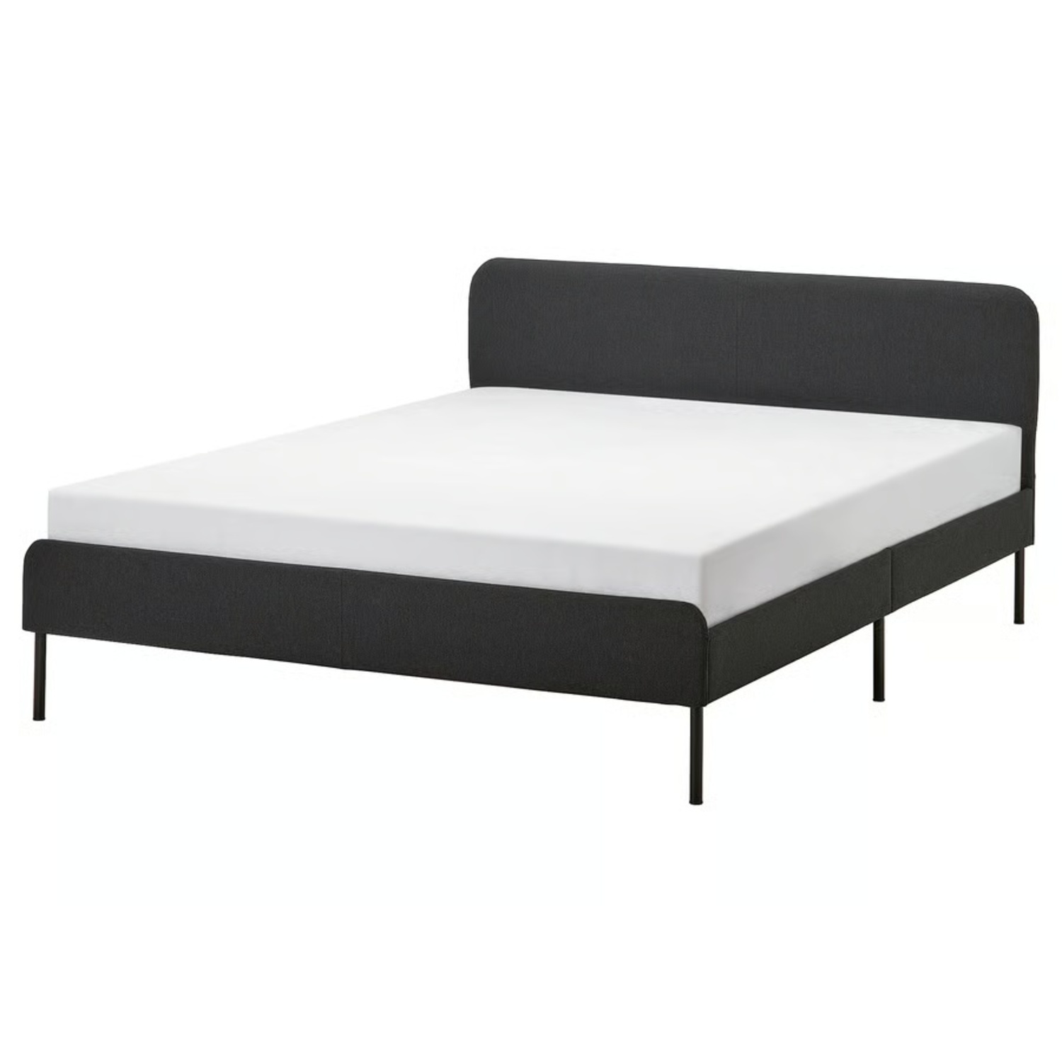 IKEA Slattum Light Gray Full Bed - image-7