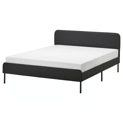 Used IKEA Slattum Light Gray Full Bed for sale on AptDeco