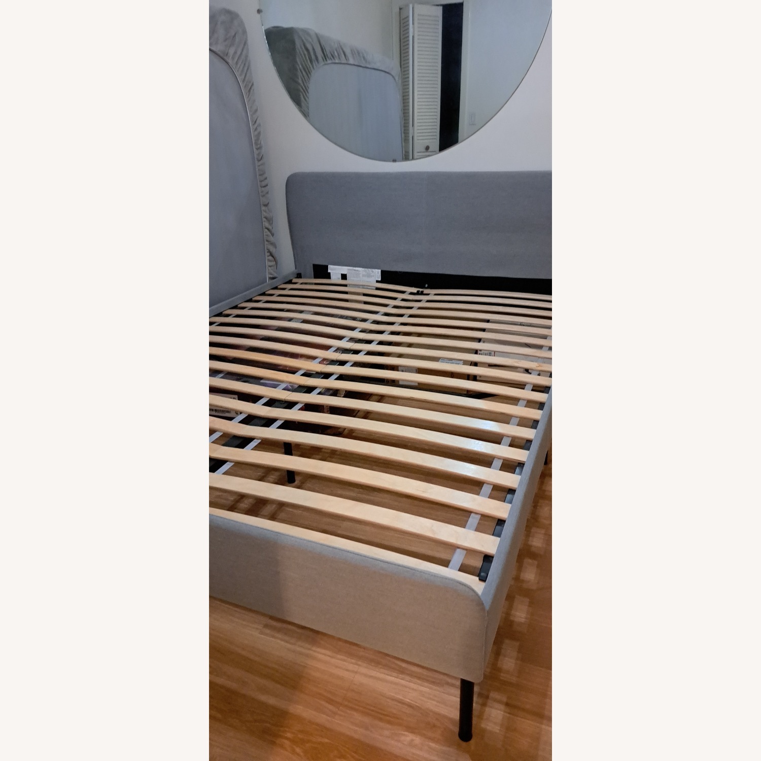IKEA Slattum Light Gray Full Bed - image-2