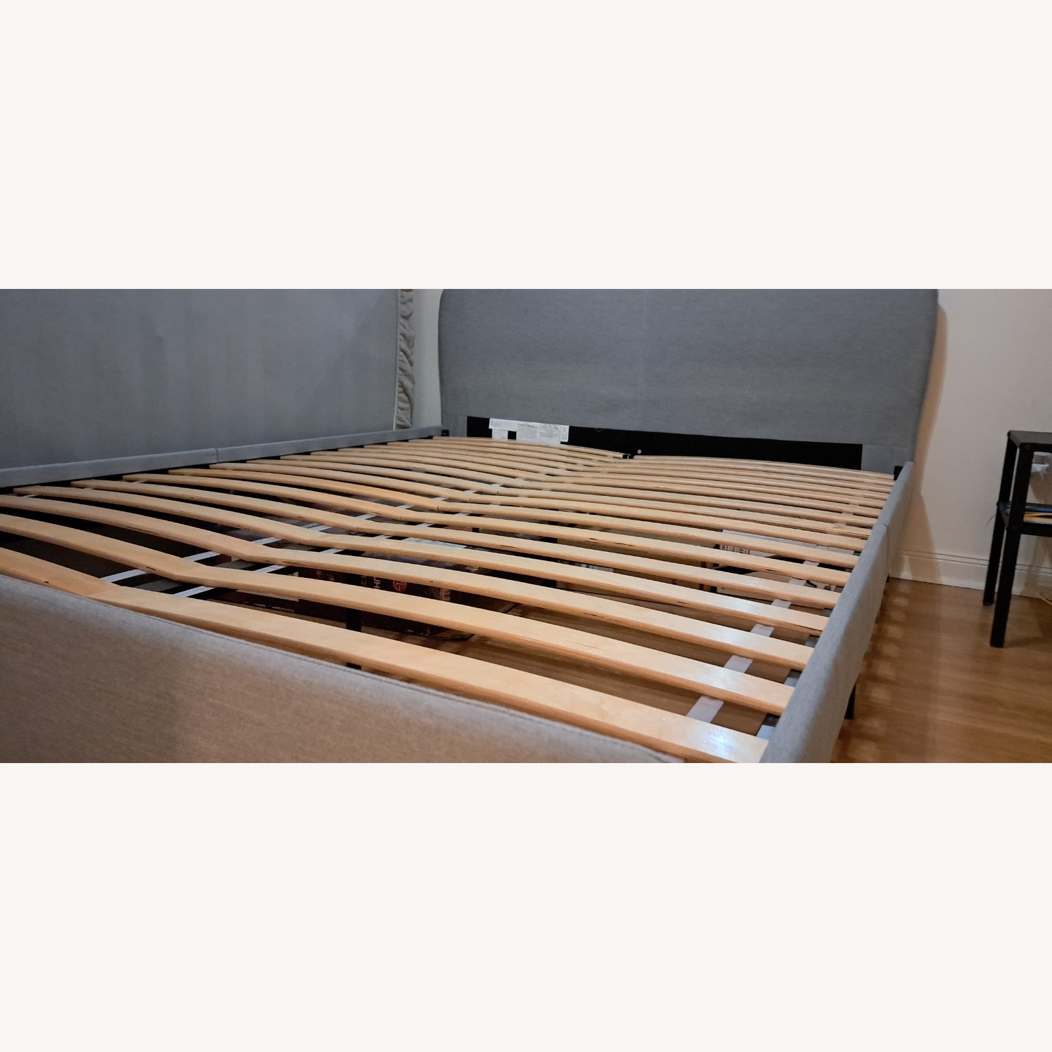 IKEA Slattum Light Gray Full Bed - image-1