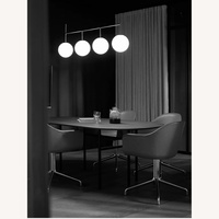 Menu Black Wood Veneer Dining Table