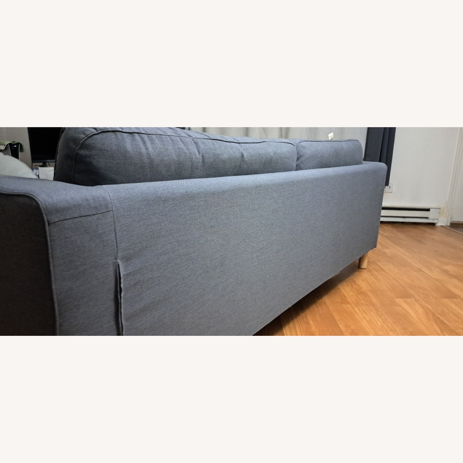 IKEA PÄRUP Sofa, Vissle Gray - image-2
