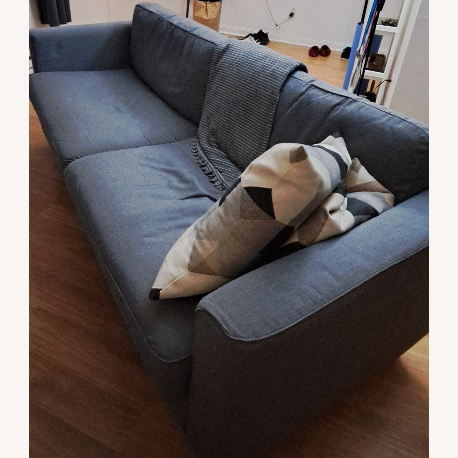 IKEA PÄRUP Sofa, Vissle Gray - image-1