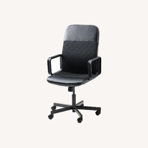 Used IKEA RENBERGET Swivel Chair, Bomstad Black for sale on AptDeco