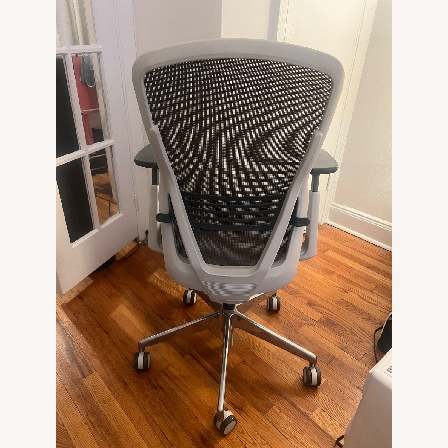 Staples Ergonomic Light Gray Office Chair - image-3