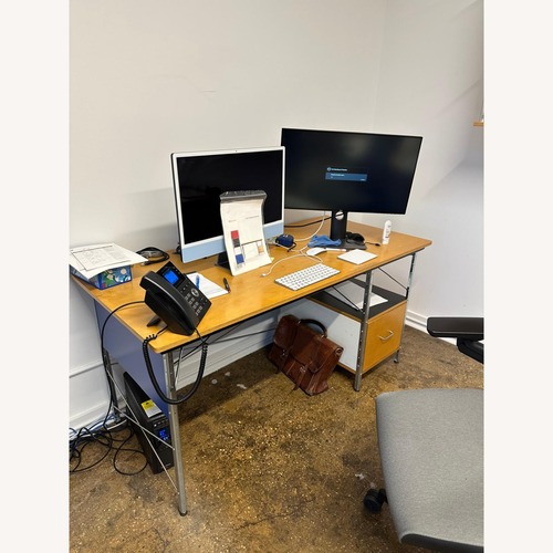 Used Herman Miller Eames Desk for sale on AptDeco