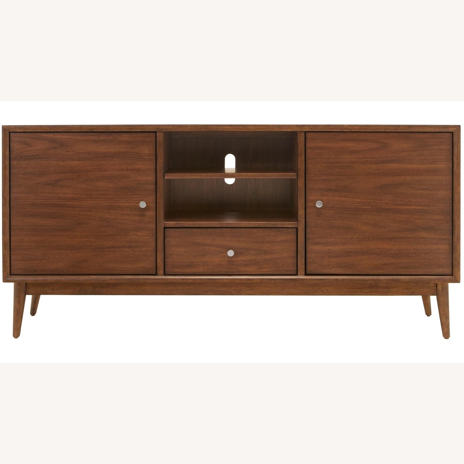 Raymour & Flanigan Miranda Mid-Century Walnut Sideboard - image-7