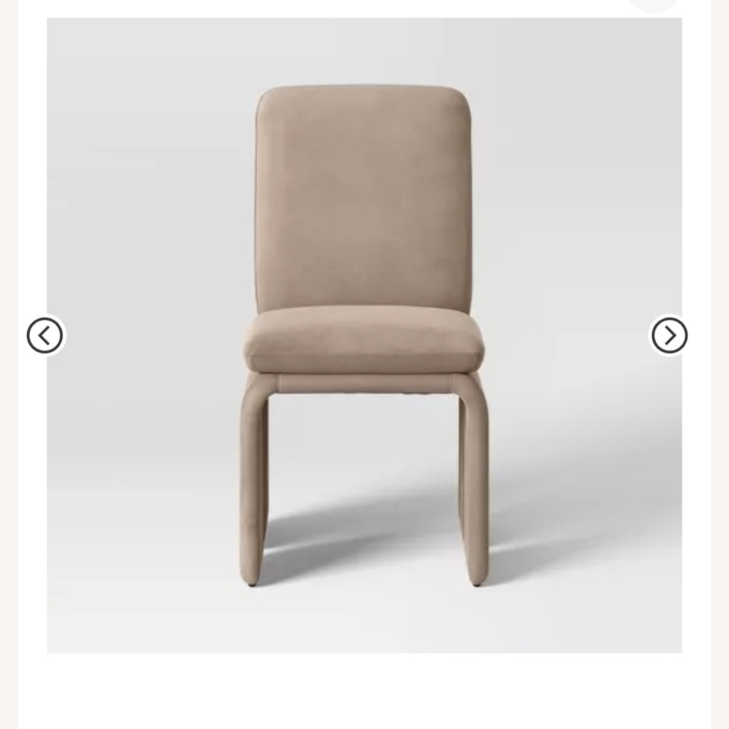 Threshold Natural Microsuede Dining Chairs - image-1