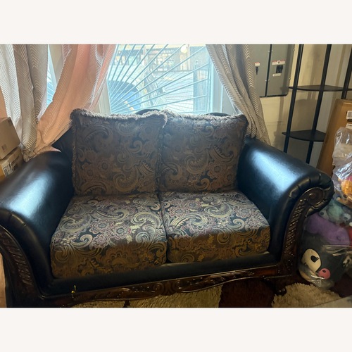 Used Dark Brown 2 Seater Sofa for sale on AptDeco