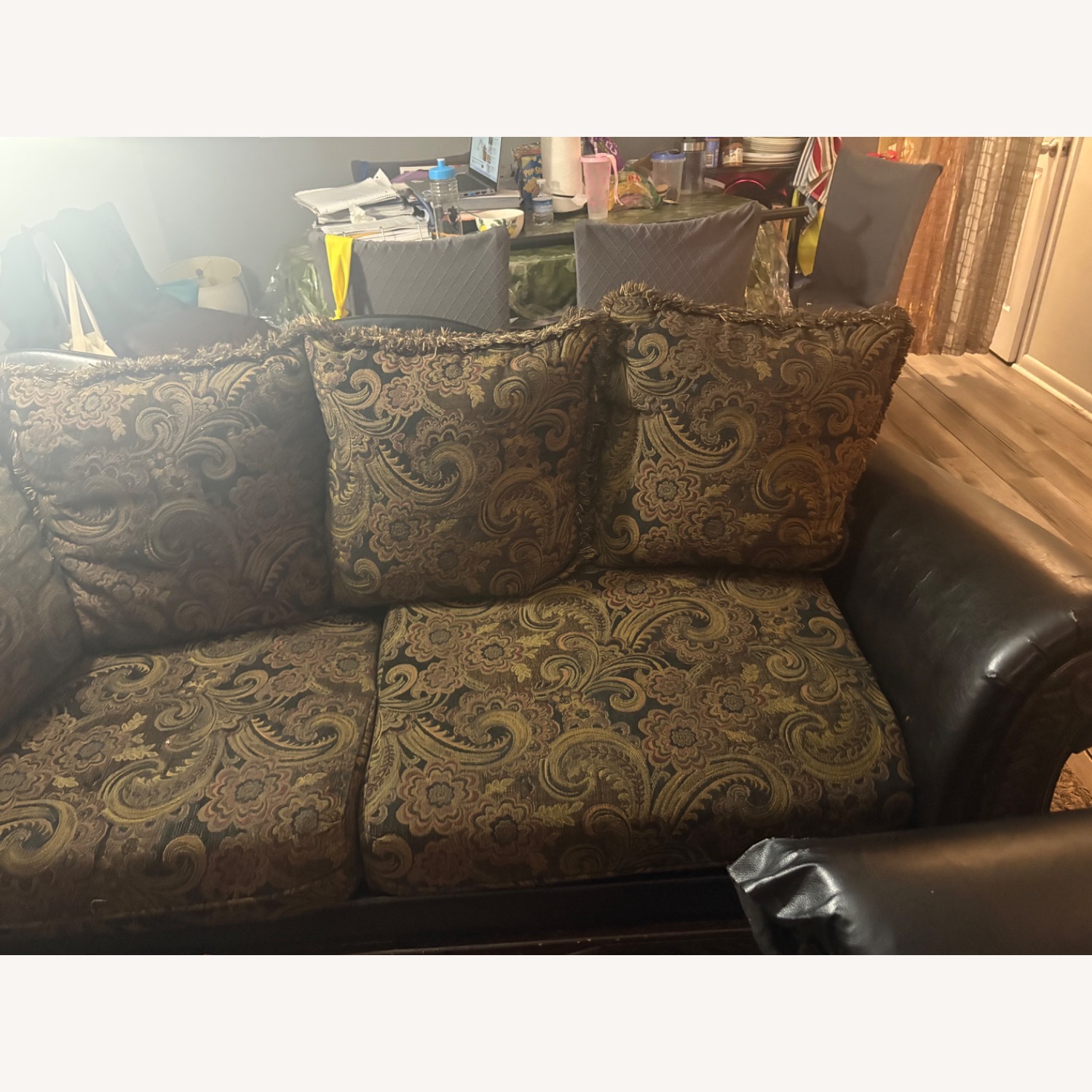 Dark Grey 3 Seater Couch  - image-2