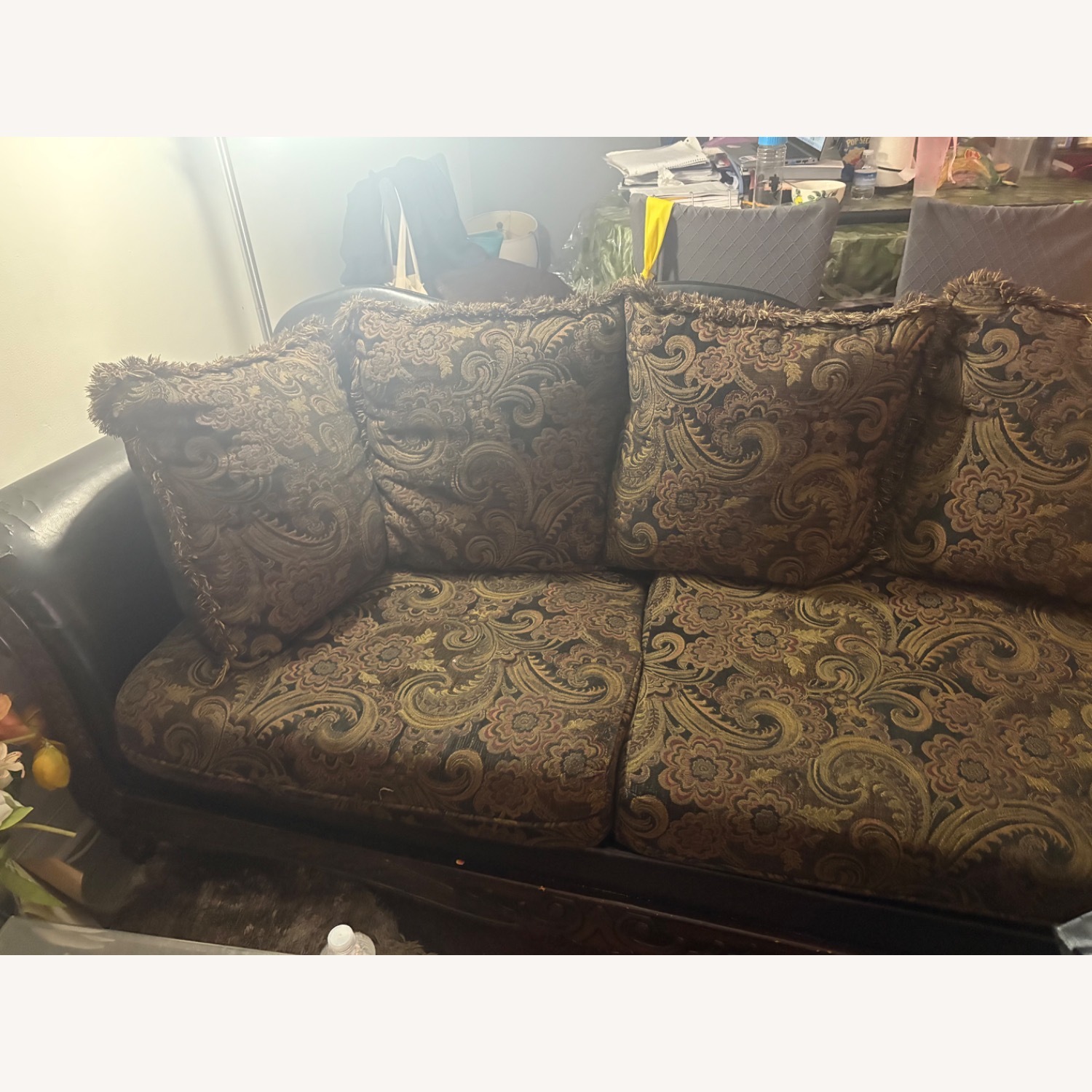 Dark Grey 3 Seater Couch  - image-4