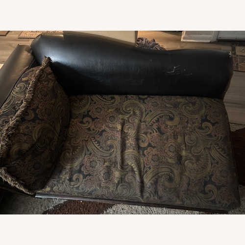 Used Dark Brown Loveseat for sale on AptDeco