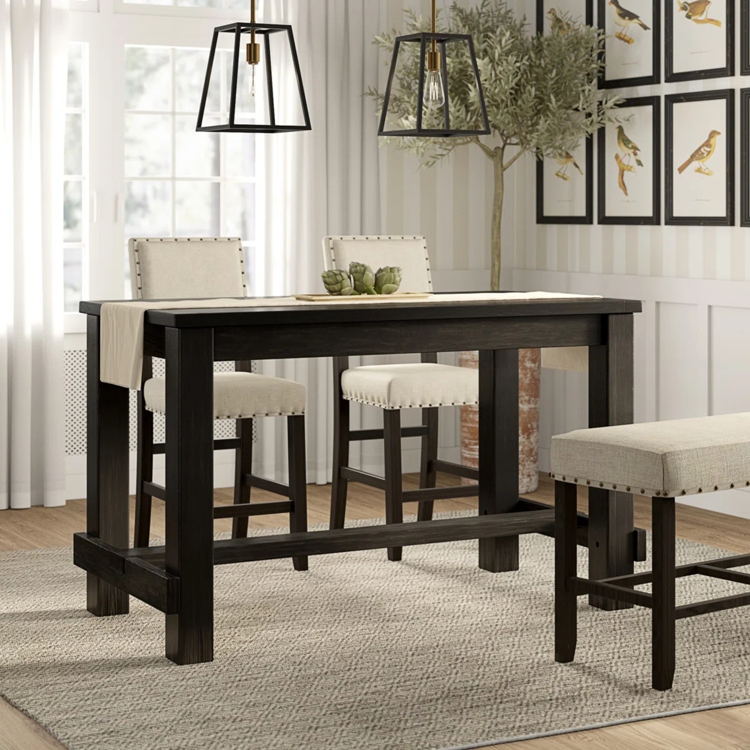 Wayfair Black Greyleigh Aranza Dining Table - image-4