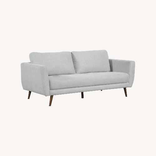 Used Living Spaces Light Gray 3+ Seater Sofa for sale on AptDeco